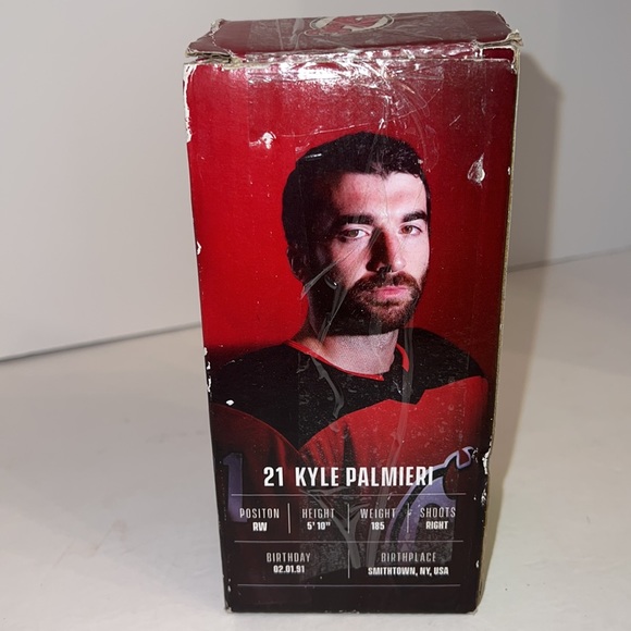 LIMITED EDITION KYLE PALMIERI  BOBBLE HEAD DEVILS - Picture 8 of 11